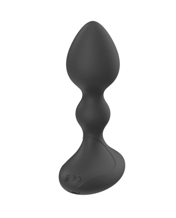 Pink Elephant Lil Rumble Rechargeable Vibe w/Remote - Black - Image 2