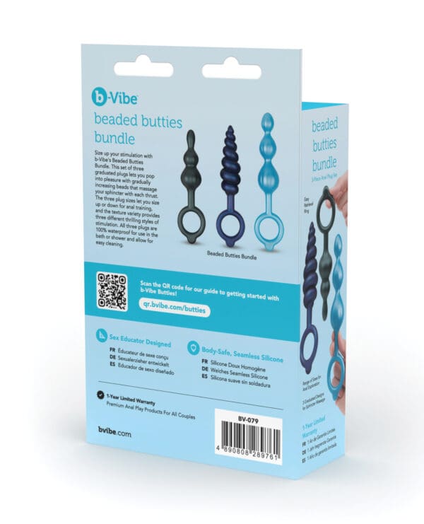 b-Vibe Butties Beaded Bundle - 3 pc Set - Image 5