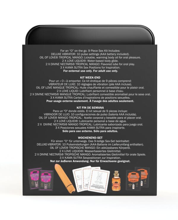 Kama Sutra Weekender VIBE Kit - Tropical Mango - Image 3