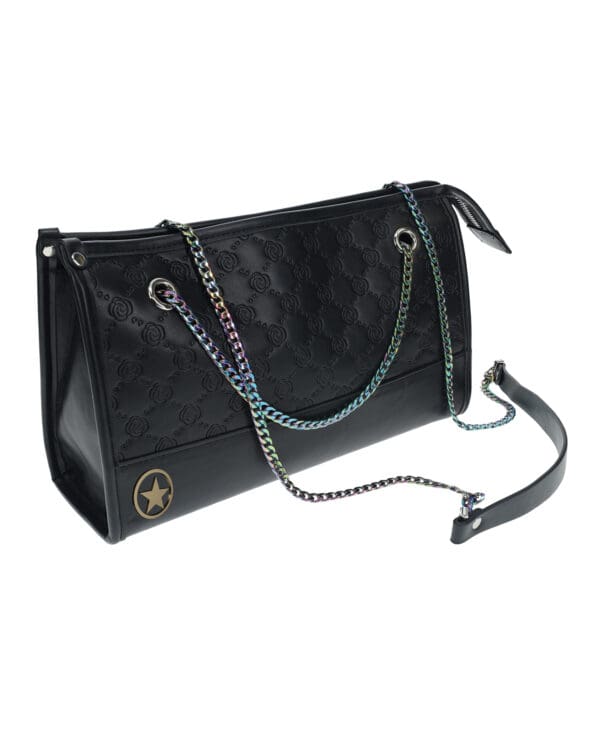 Shots Ouch! Venice Collection Bondage Kit w/Bag - Black/Iridescent - Image 3