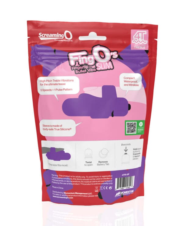 Screaming O 4T FingO Slim - Grape - Image 5