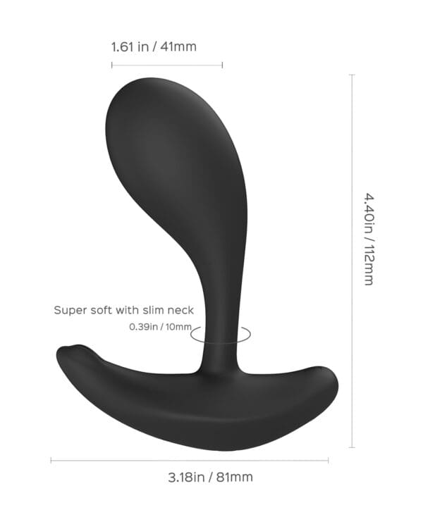 Oly 2 Pressure Sensing App-Enabled Wearable Clit & G Spot Vibrator - Black - Image 4