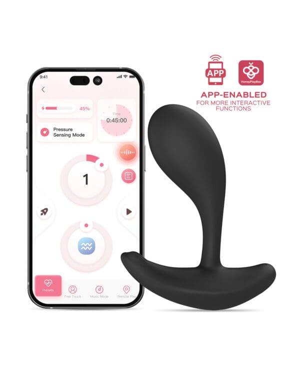 Oly 2 Pressure Sensing App-Enabled Wearable Clit & G Spot Vibrator - Black - Image 5