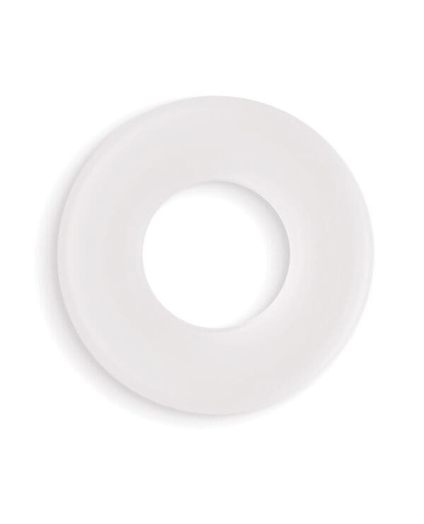 Firefly Glow in the Dark Bubble Cock Ring - Large, White - Image 2