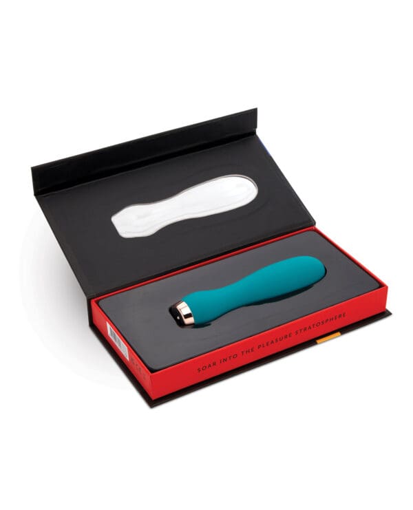 Nu Sensuelle Skye Velvet Touch Vibe - Emerald Green - Image 4