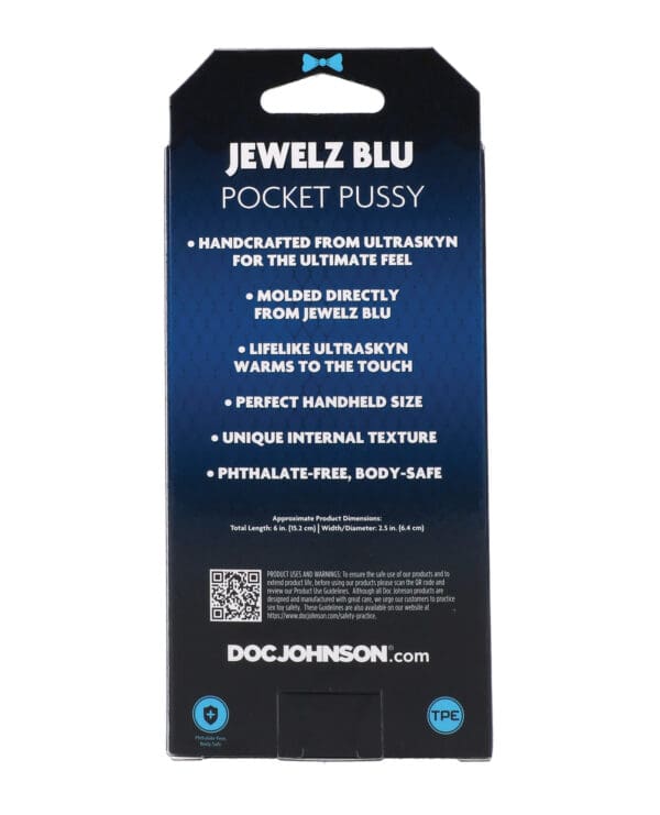 Signature Strokers ULTRASKYN Pocket Pussy - Jewelz Blu, Vanilla - Image 4