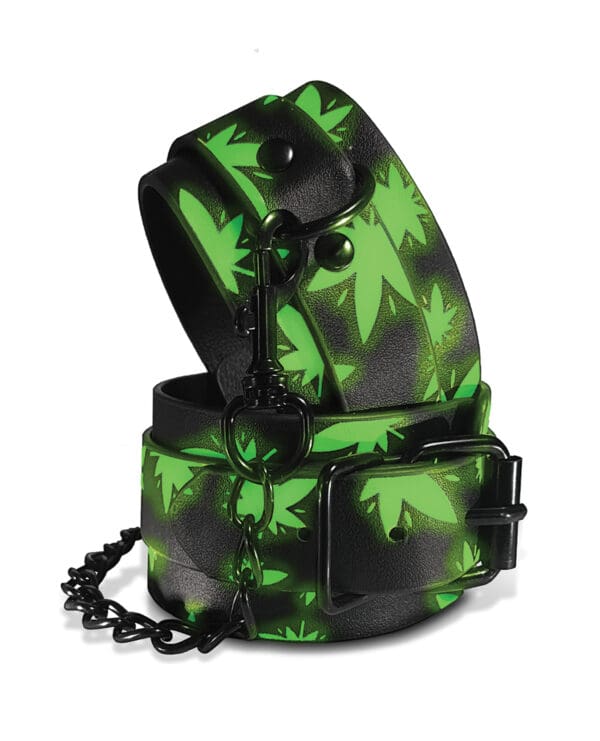 Stoner Vibes Glow in the Dark Ankle Cuffs - Image 2
