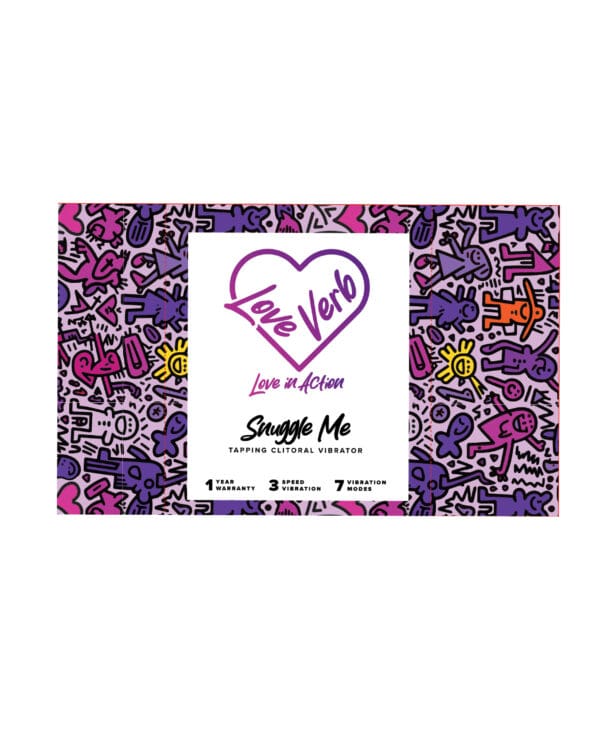 Love Verb Snuggle Me Copper-Infused Clitoral Vibrator - Lilac - Image 2
