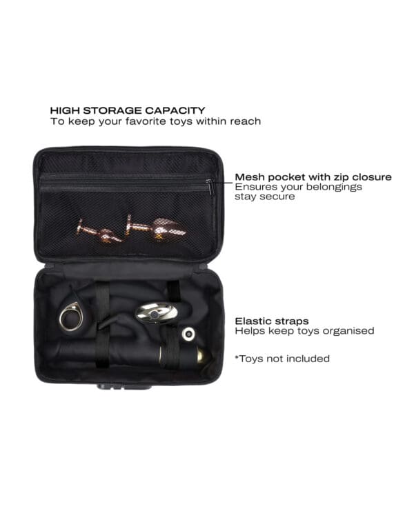 Dorcel Lockable Discreet Box - Luxury Gold - Image 4