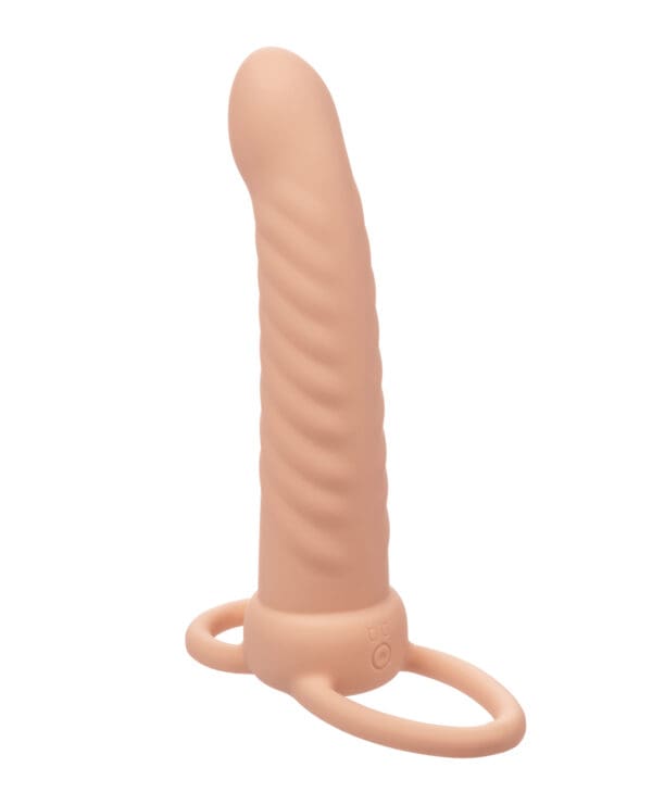 Performance Maxx Rechargeable Ribbed Dual Penetrator - Ivory - Image 2