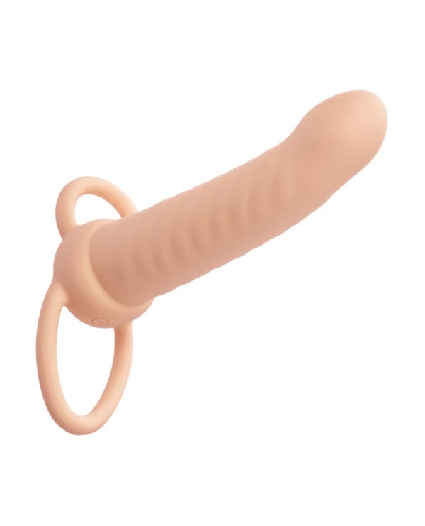 Performance Maxx Rechargeable Ribbed Dual Penetrator - Ivory - Image 3
