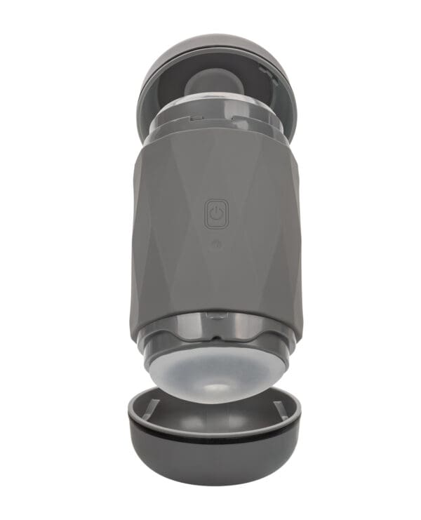 Milk Master Vibro Squeeze Stroker - Black - Image 2