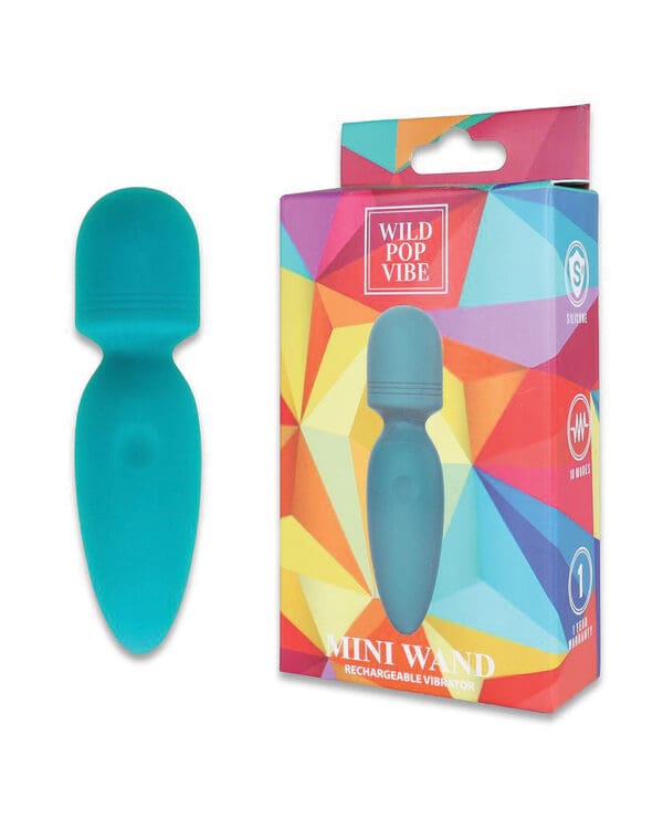 Wild Pop Vibe Mini Wand - Teal - Image 3