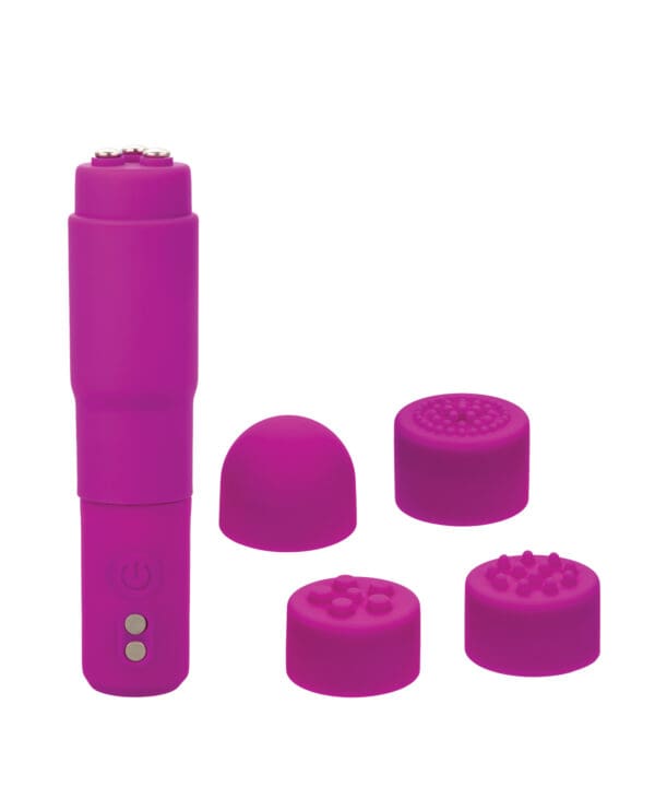 Kyst Mega-Mite Stimulator w/Interchangeable Tips  - Pink - Image 2