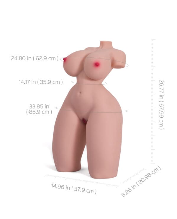 Mara Realistic Chest & Buttocks Adult Torso Sex Doll - Image 4