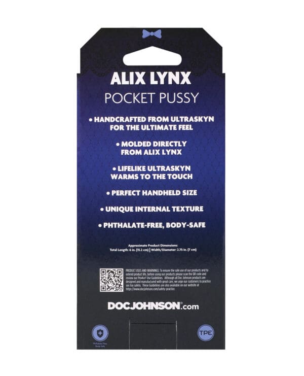 Signature Strokers ULTRASKYN Pocket Pussy - Alix Lynx, Vanilla - Image 4