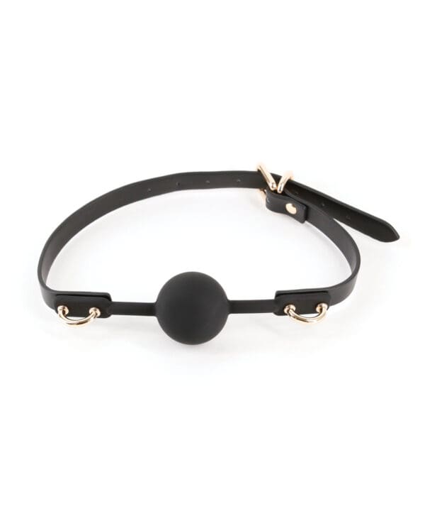 Fetish & Fashion Carol Ball Gag - Black - Image 2