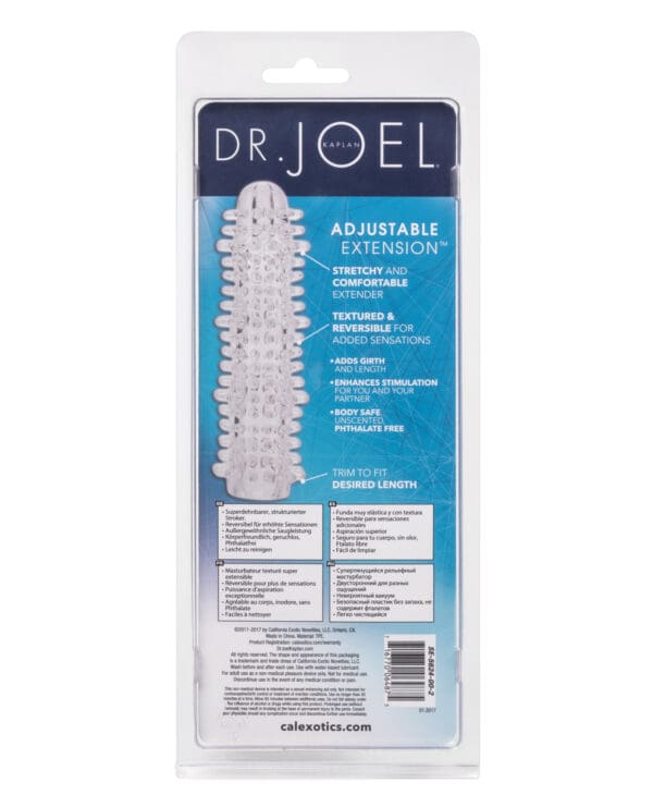 Dr. Joel Kaplan Adjustable Extension Added Girth - Clear - Image 2