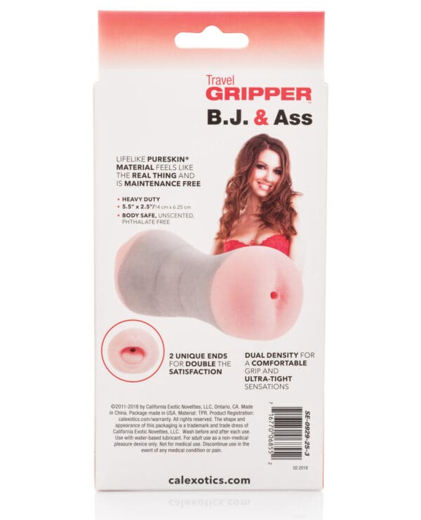 Travel Gripper Pussy & Ass - Pink - Image 2