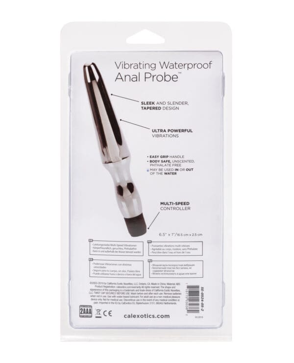 Fujiko's Anal Probe Waterproof - Silver - Image 2
