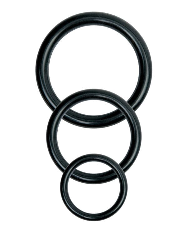 Basix Rubber Works Universal Harness Plus Size - Black - Image 2