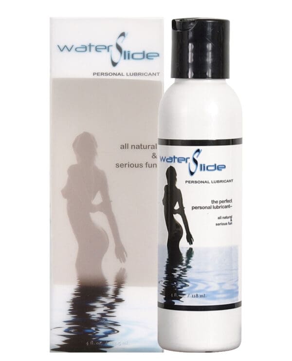 Earthly Body Waterslide Personal Lubricant w/Carrageenan - 4 oz Bottle