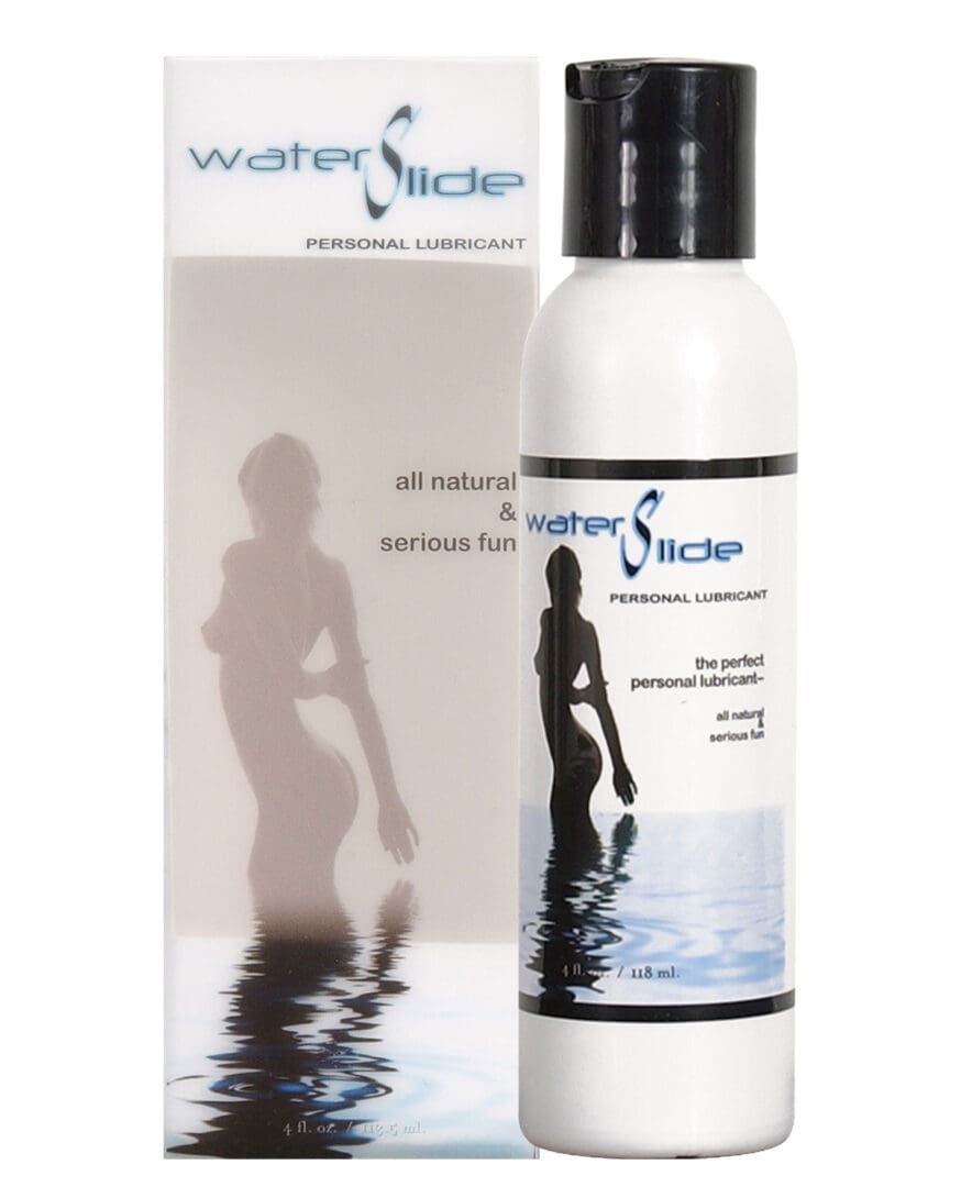Earthly Body Waterslide Personal Lubricant w/Carrageenan - 4 oz Bottle