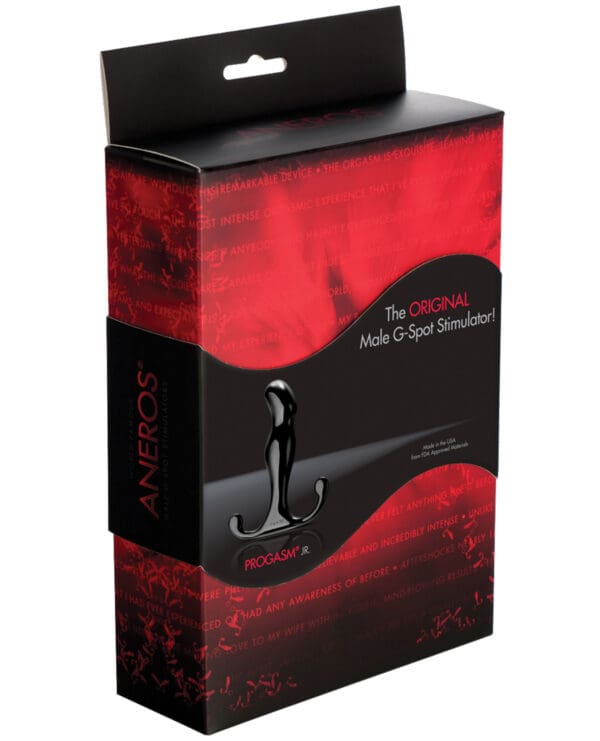 Aneros Progasm Jr. Prostate Stimulator - Black - Image 2
