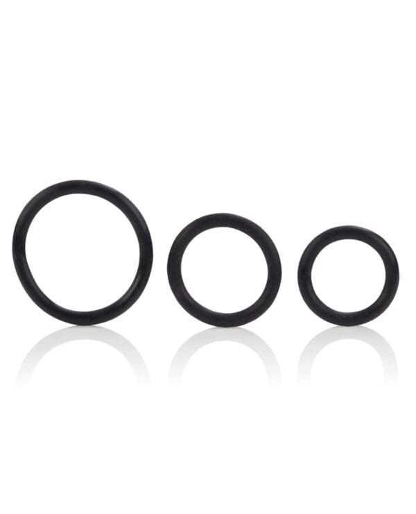 Rubber Ring Set - Black - Image 3