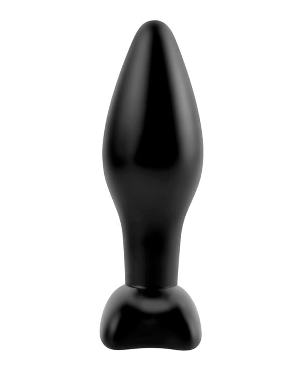 Anal Fantasy Collection Small Silicone Plug - Black - Image 3