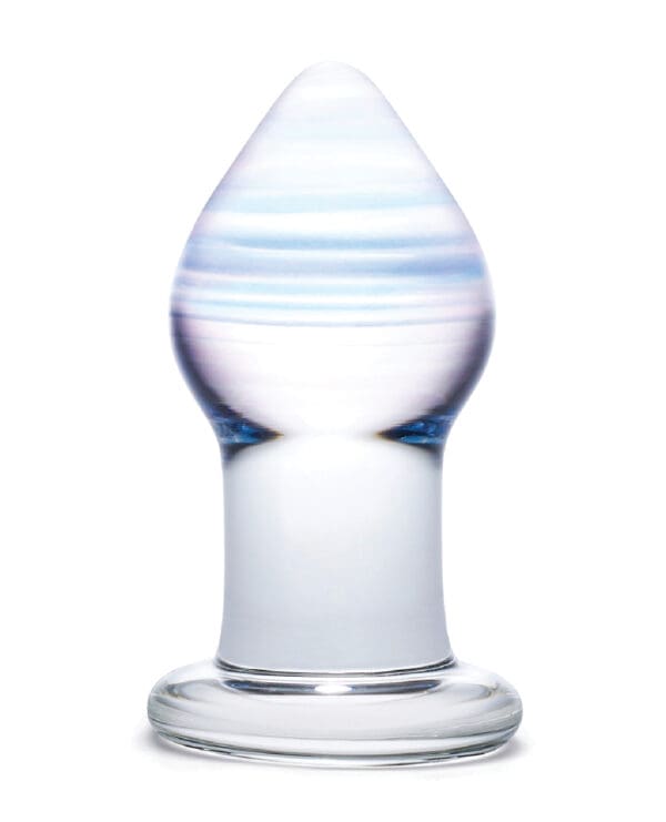 Glas Amethyst Rain Glass Butt Plug - Image 2