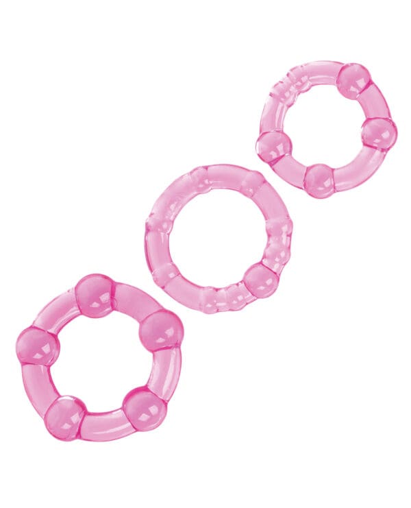 Silicone Island Rings - Pink - Image 3