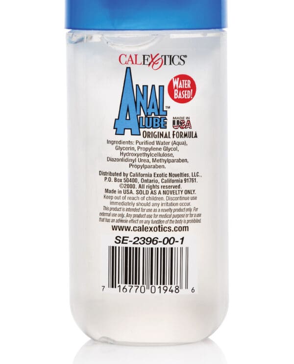 Anal Lube - 6 oz Original - Image 2