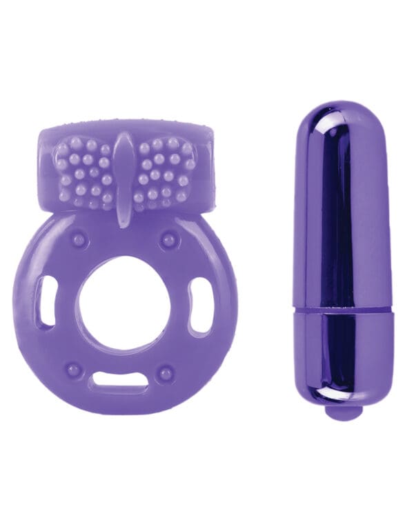 Neon Luv Touch Vibrating Couples Kit - Purple - Image 3