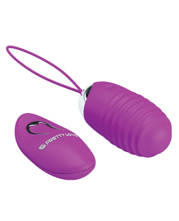 Pretty Love Jessica 12 Function Egg Vibrator - Fuchsia - Image 3