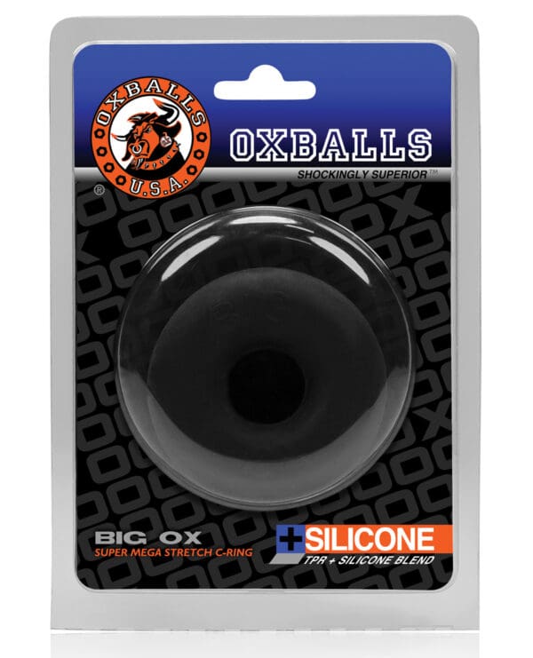 Oxballs Big Ox Cockring - Black Ice - Image 4