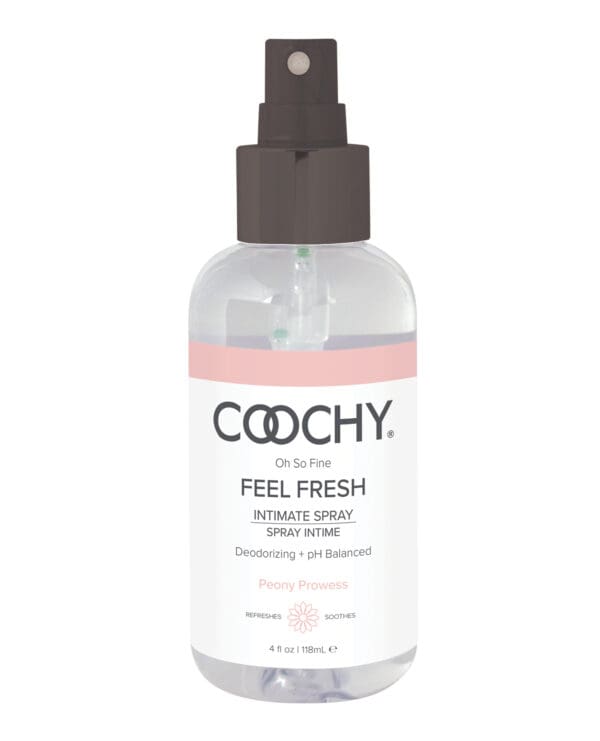 COOCHY Feel Fresh Intimate Spray - 4 oz Peony Prowess