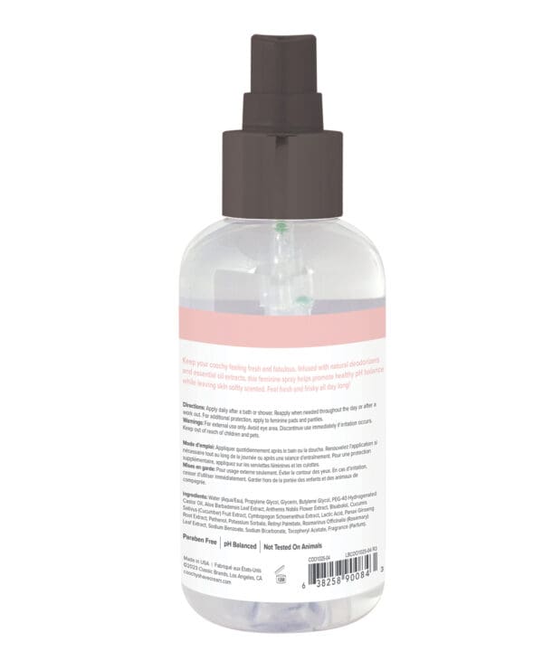 COOCHY Feel Fresh Intimate Spray - 4 oz Peony Prowess - Image 2