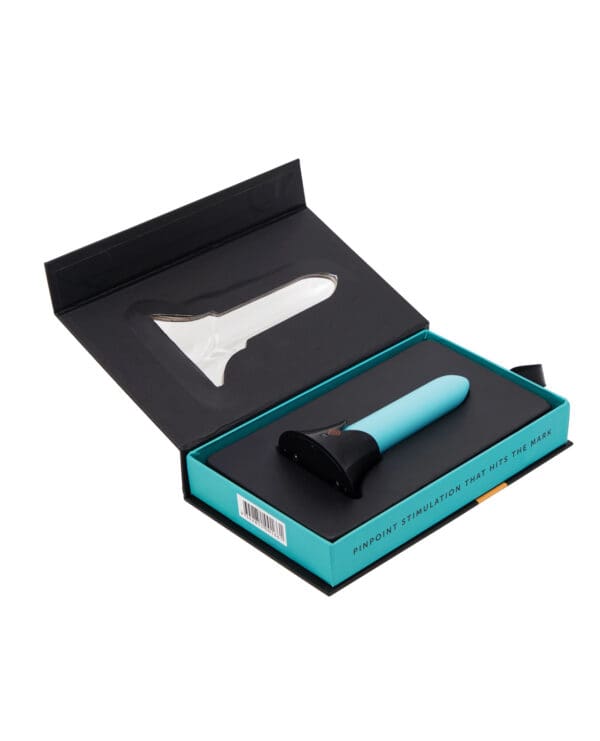 Nu Sensuelle Point Rechargeable Bullet - Teal Blue - Image 5