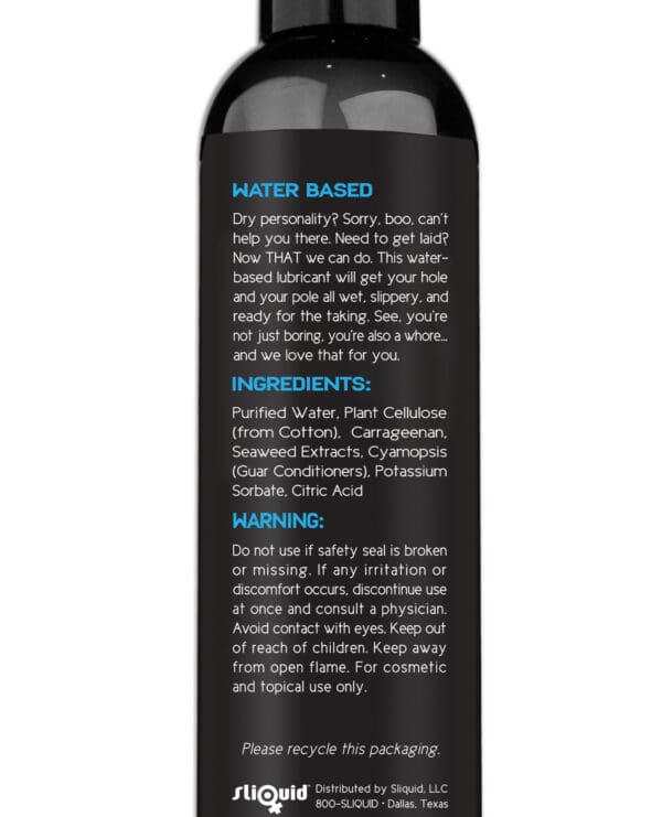 Ride BodyWorx Water Based Lubricant - 2 oz - Image 2