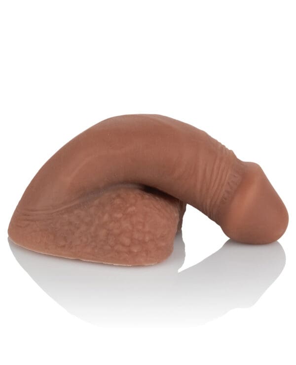 Packer Gear 4" Silicone Packing Penis - Brown - Image 4