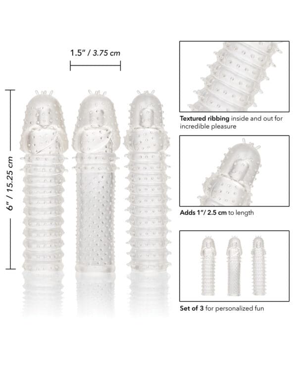 Extension 3 Piece Kit - Clear - Image 4