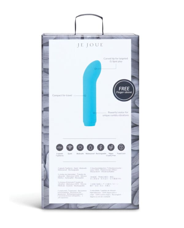 Je Joue G Spot Bullet Vibrator - Teal - Image 5