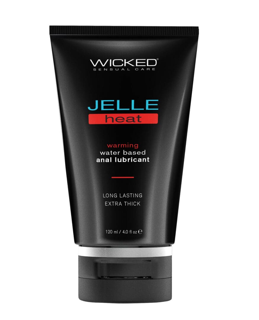 Wicked Sensual Care Jelle Warming Water Based Anal Gel Lubricant - 4 oz