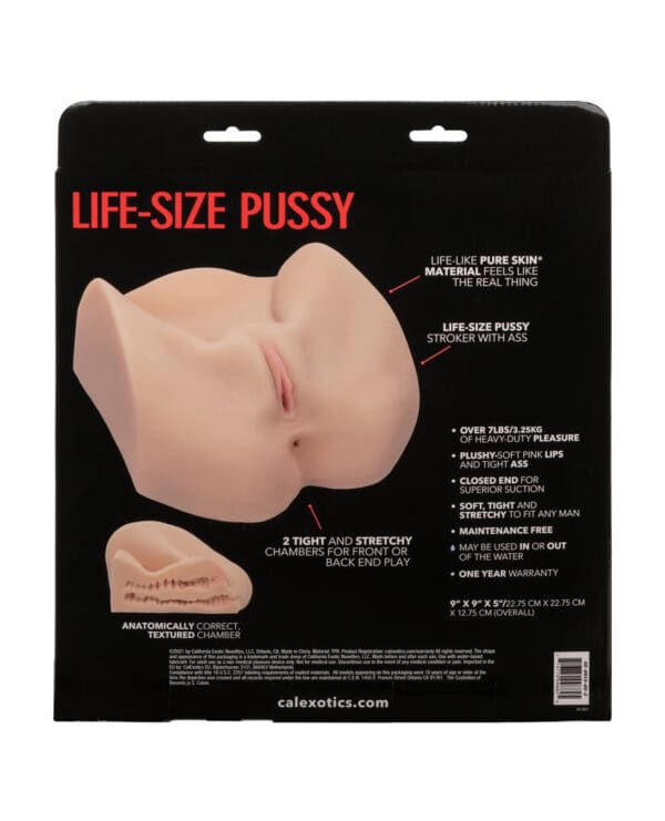 Stroke It Life Size Pussy - Ivory - Image 2
