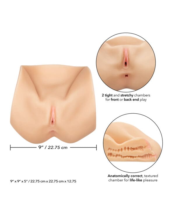 Stroke It Life Size Pussy - Ivory - Image 5