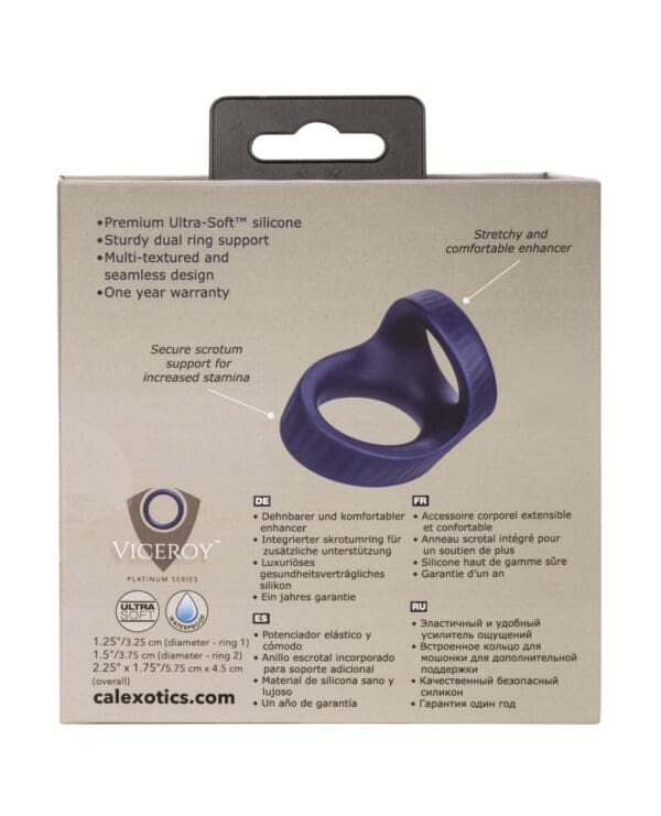 Viceroy Max Dual Ring - Blue - Image 2
