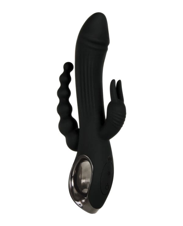 Evolved Trifecta Triple Stim Rechargeable - Black - Image 3
