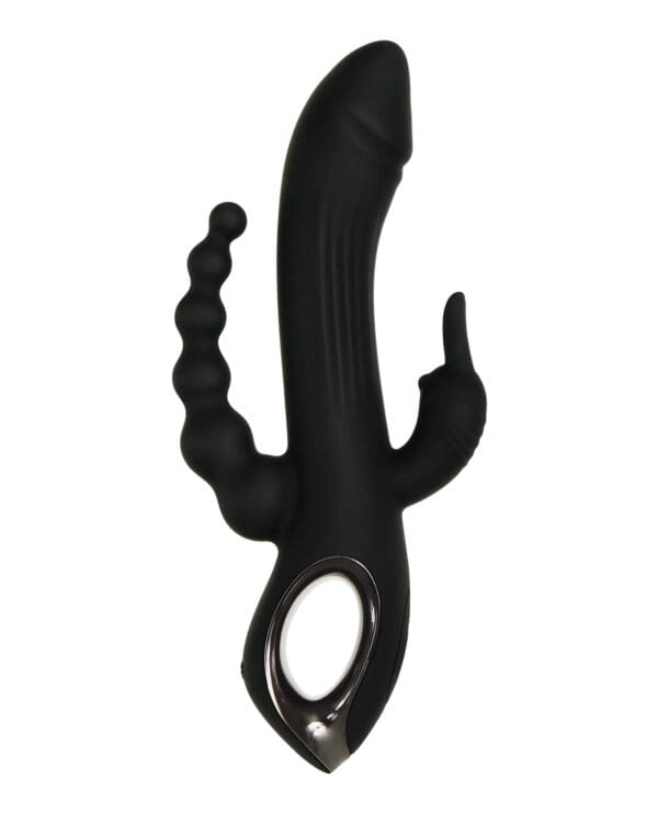 Evolved Trifecta Triple Stim Rechargeable - Black - Image 4