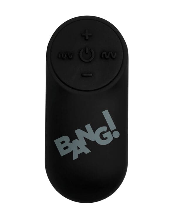 Bang! Vibrating Bullet w/ Remote Control - Black - Image 4